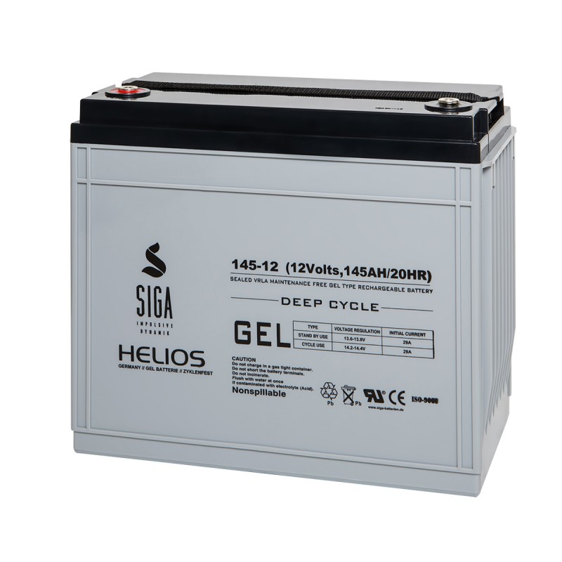 HELIOS GEL battery 145 Ah