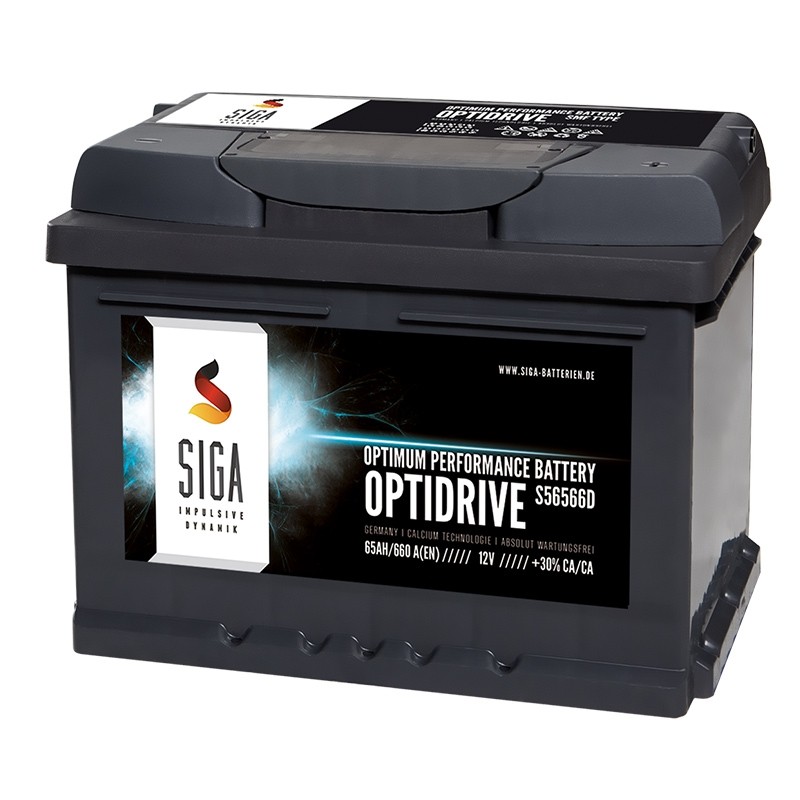 SIGA OPTIDR(IVE car battery 65Ah