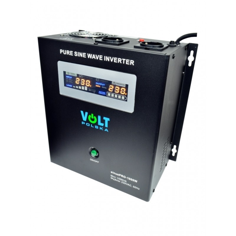 UPS inverter-converter pure sinus 1000W 12V