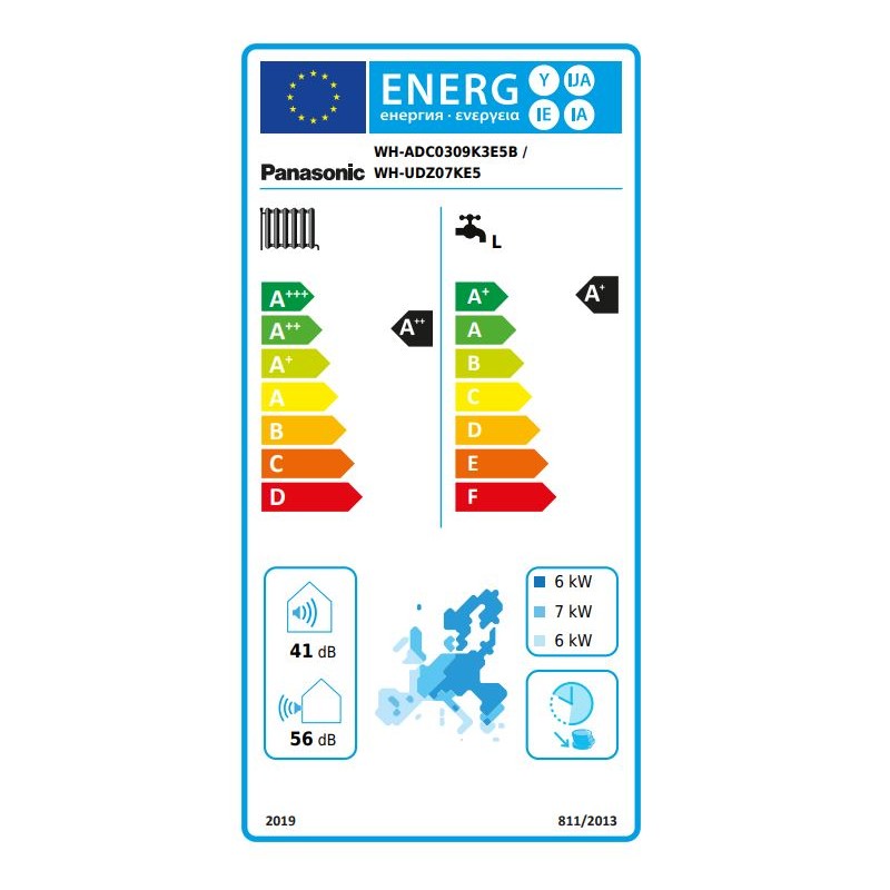 Aquarea High Performance 7kW all in one 1F