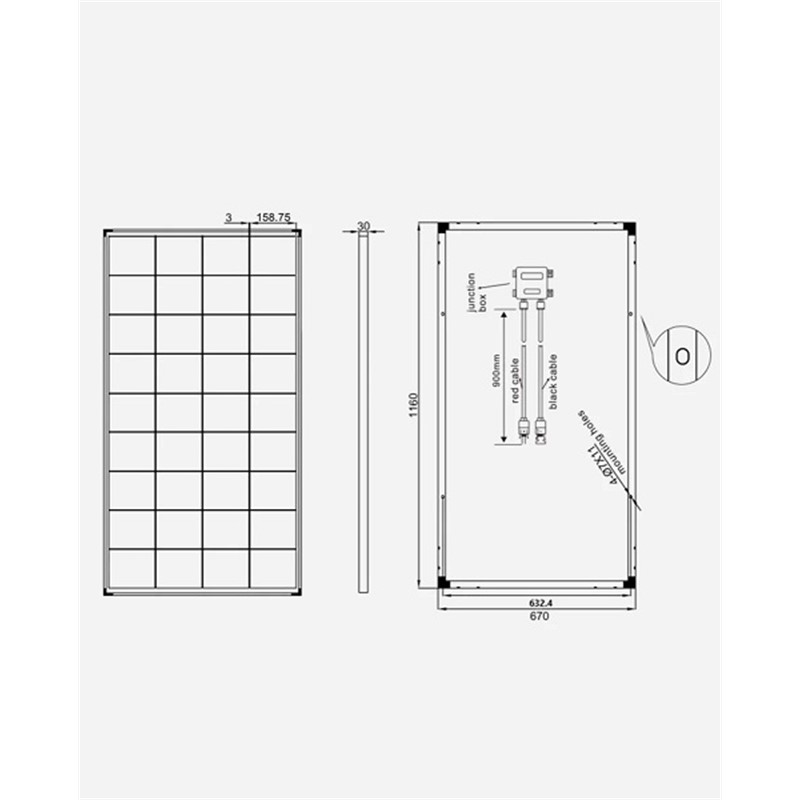 Solarni panel 150W monokristal