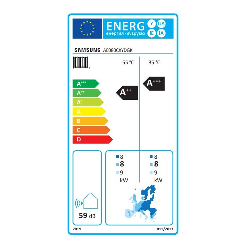 Samsung EHS MONO HTLN R290 8kW