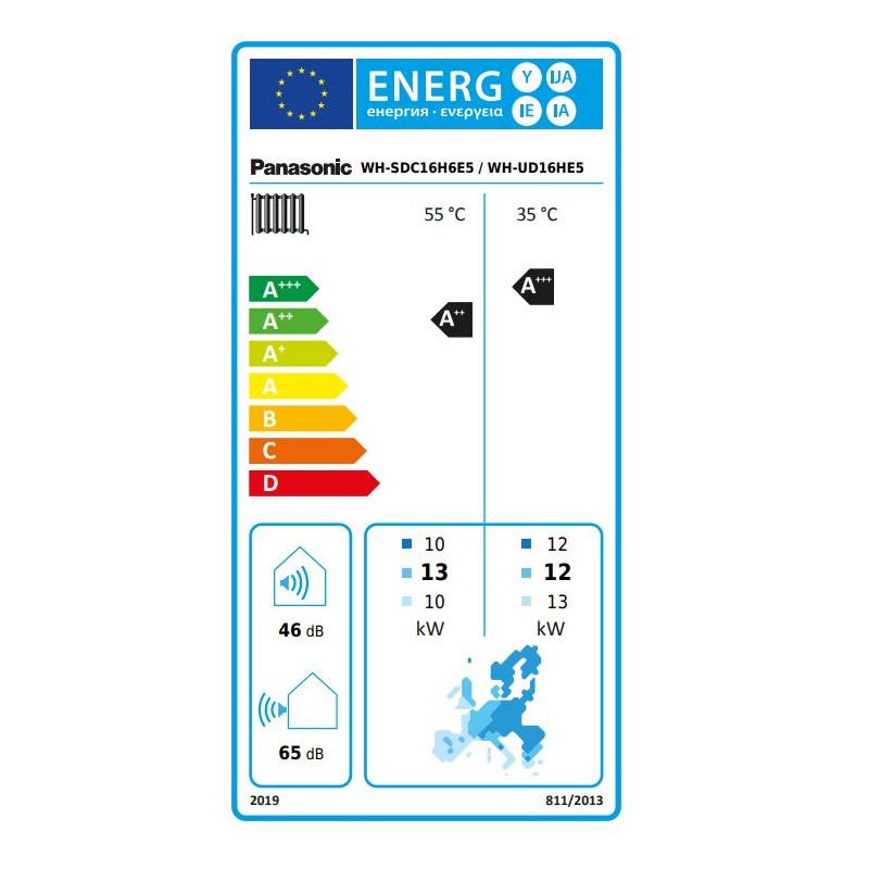 Aquarea High Performance 16kW Bi-bloc 1F