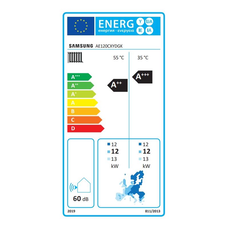 Samsung EHS MONO HTLN R290 12kW