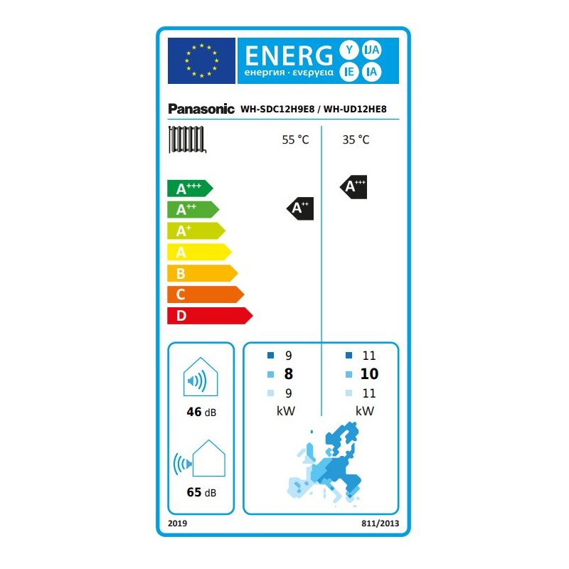 Aquarea High Performance 12kW Bi-bloc 3F