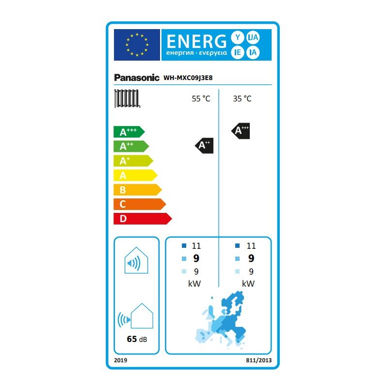 Aquarea T-CAP 9 kW MONOBLOK 3F
