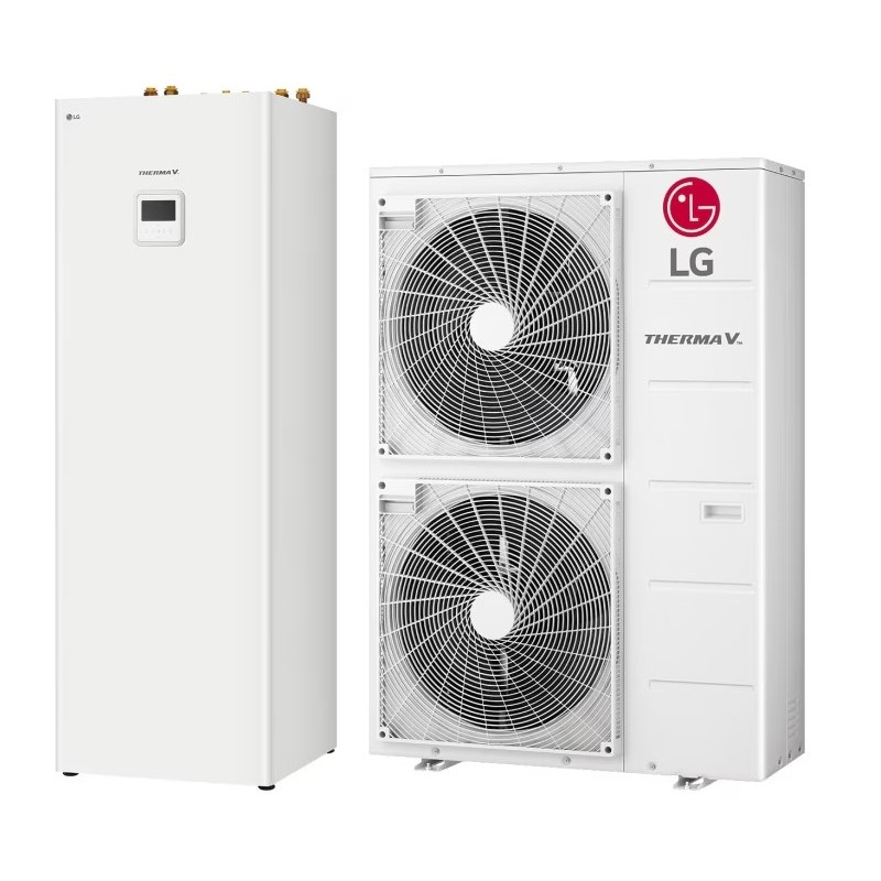LG toplotna črpalka 12kW 3F z bojlerjem