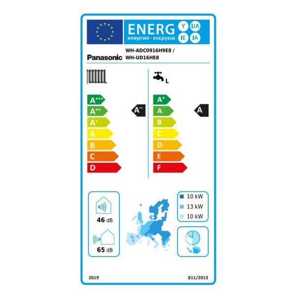 Aquarea High Performance 16kW all in one 3F