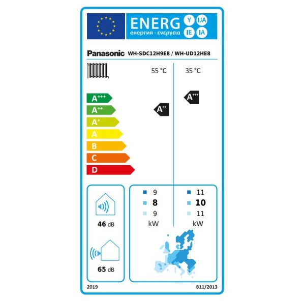 Aquarea High Performance 12kW Bi-bloc 3F