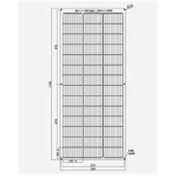 ETFE fleksibilni solarni panel 150W/12V