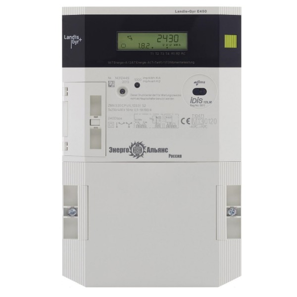 One-phase landis + gyr e450 counter
