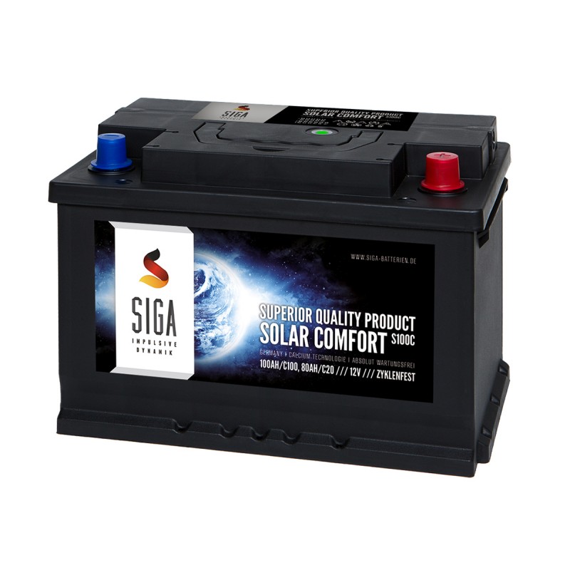 Ciklički solarni akumulator, 100 Ah SMF