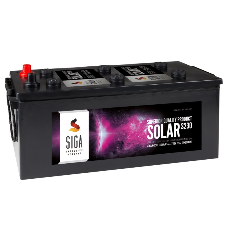 Ciklički solarni akumulator, 230Ah