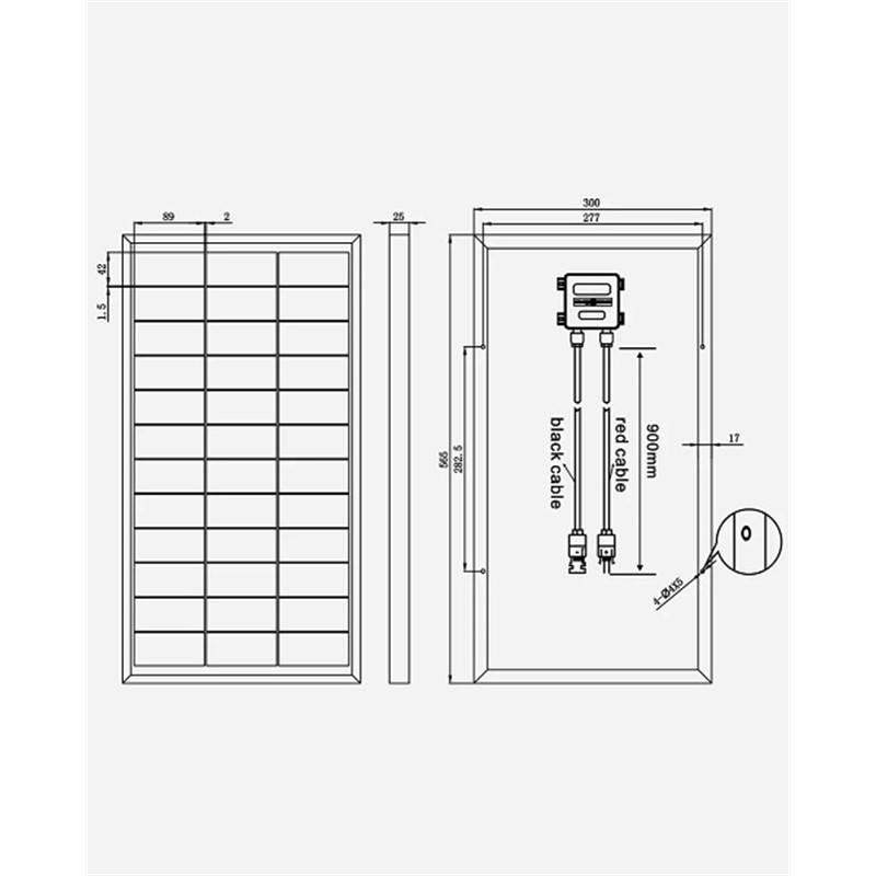 Solarni panel 30W monokristal