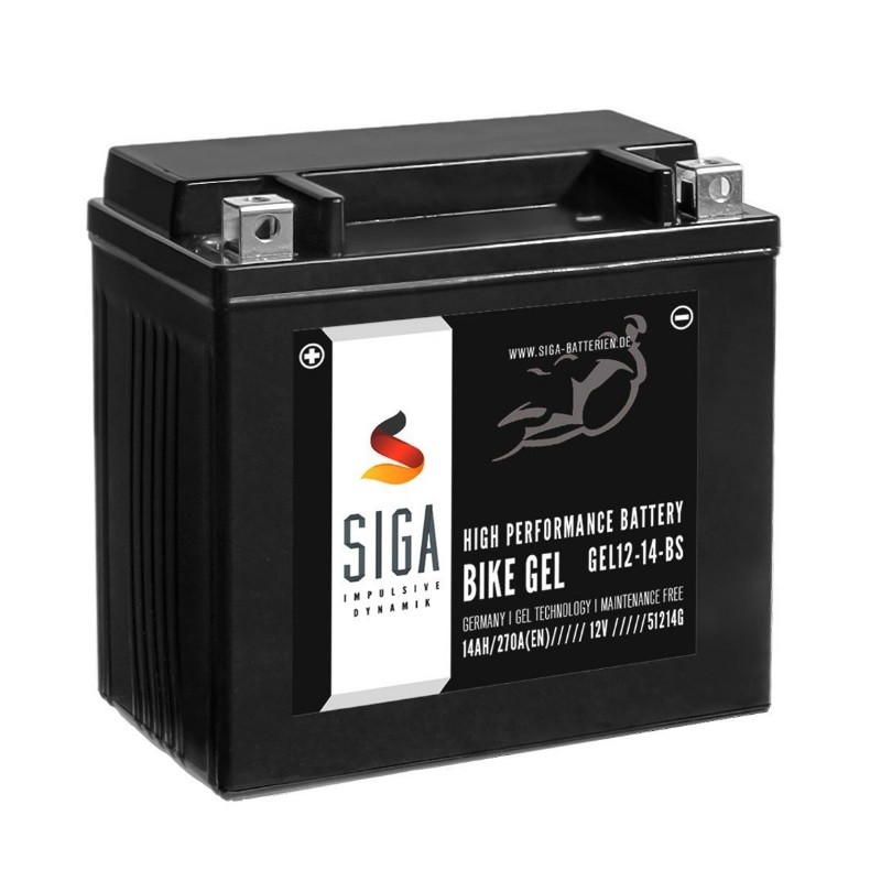 GEL Motorcycle battery  14Ah (L+)