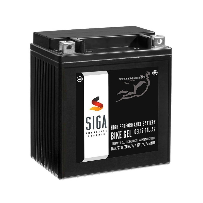 GEL Motorcycle battery 14Ah (R+)