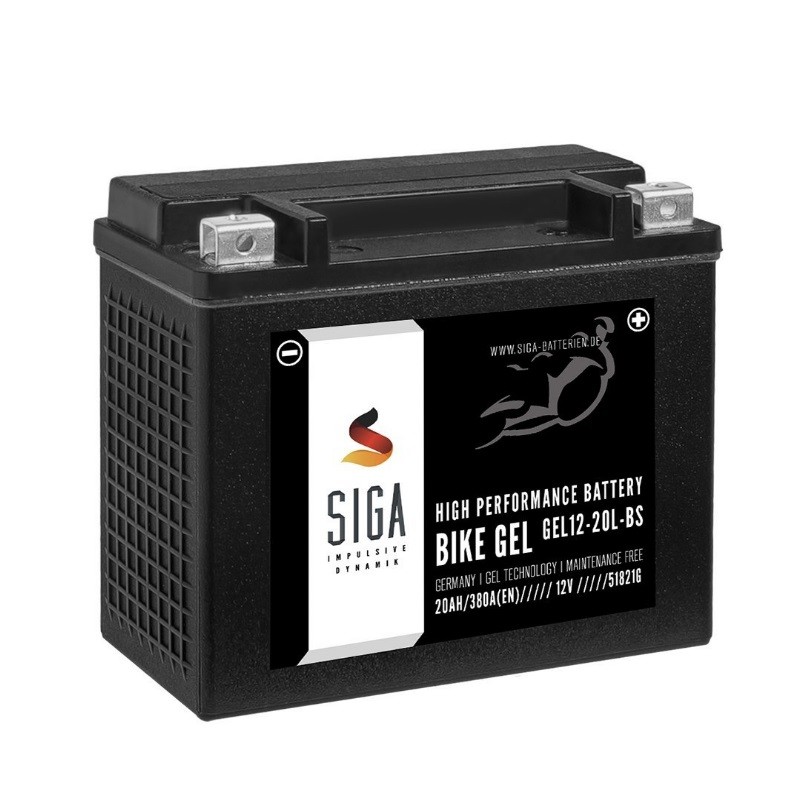 GEL Motorcycle battery  20Ah (L+)