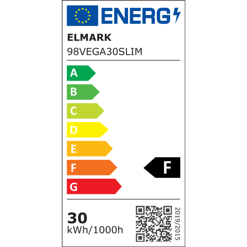REFLEKTOR VEGA SLIM 30W LED BEL