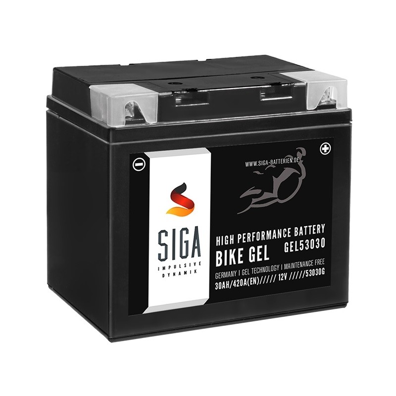 GEL Motorcycle battery  30Ah (R+)