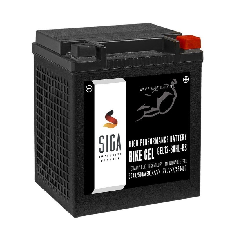 GEL Motorcycle battery 30Ah (R+)