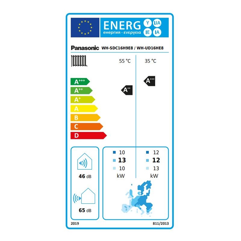 Aquarea High Performance 16kW Bi-bloc 3F