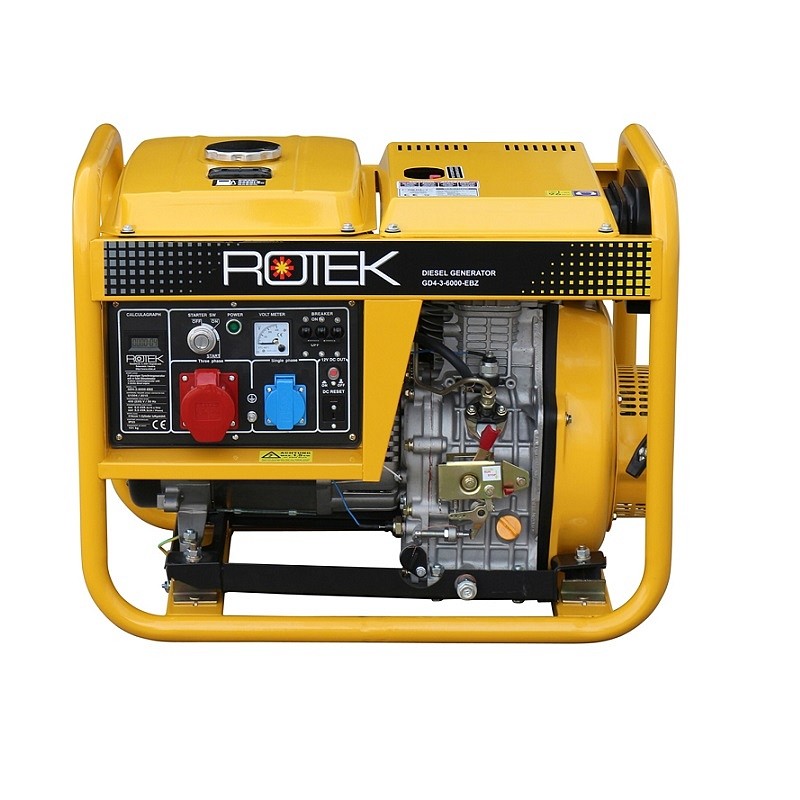 Diesel generator 5000W 3-phased