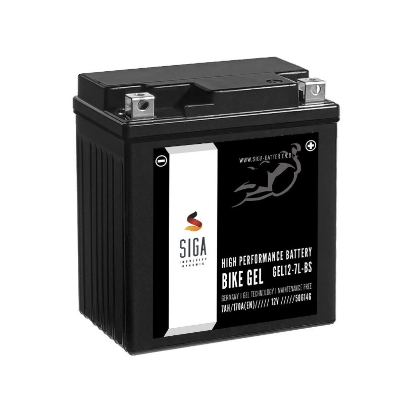 GEL Motorcycle battery 7Ah (R+)