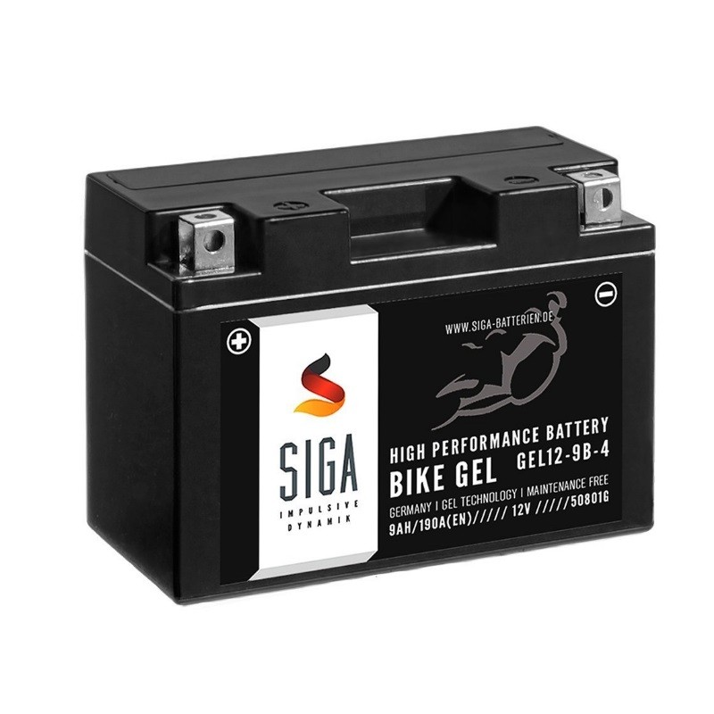 GEL Motorcycle battery  9Ah (L+)  