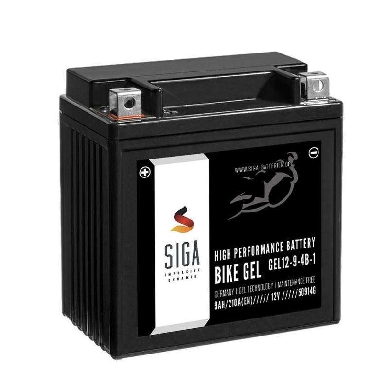 GEL Motorcycle battery  9Ah (L+)