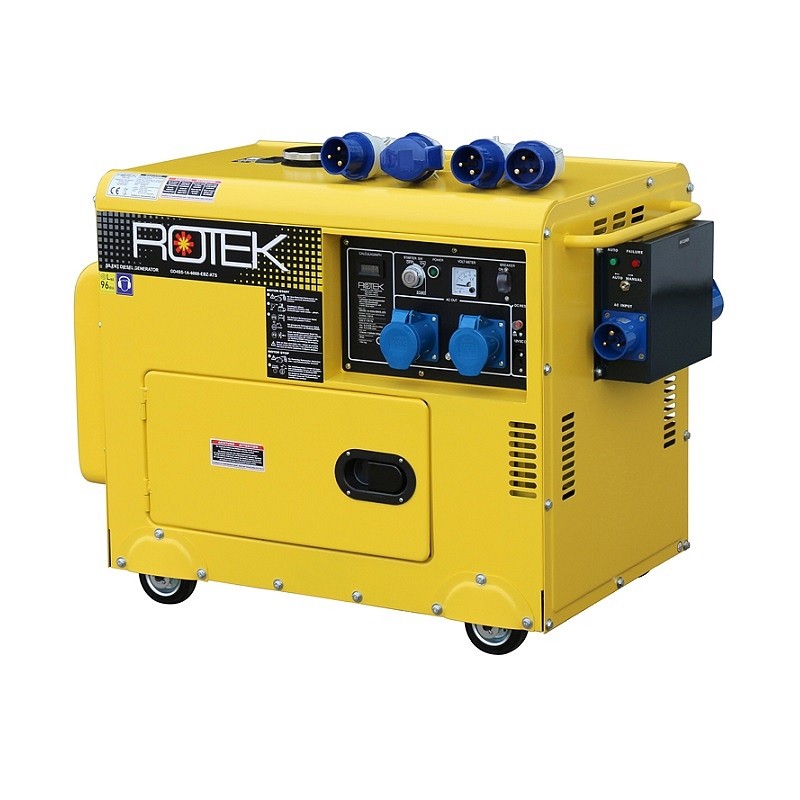 Diesel generator 6000W 1- phased (silent mode)