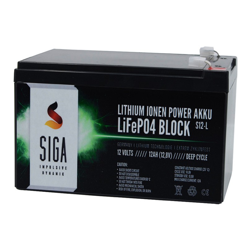 Lithium battery 18 Ah 12V