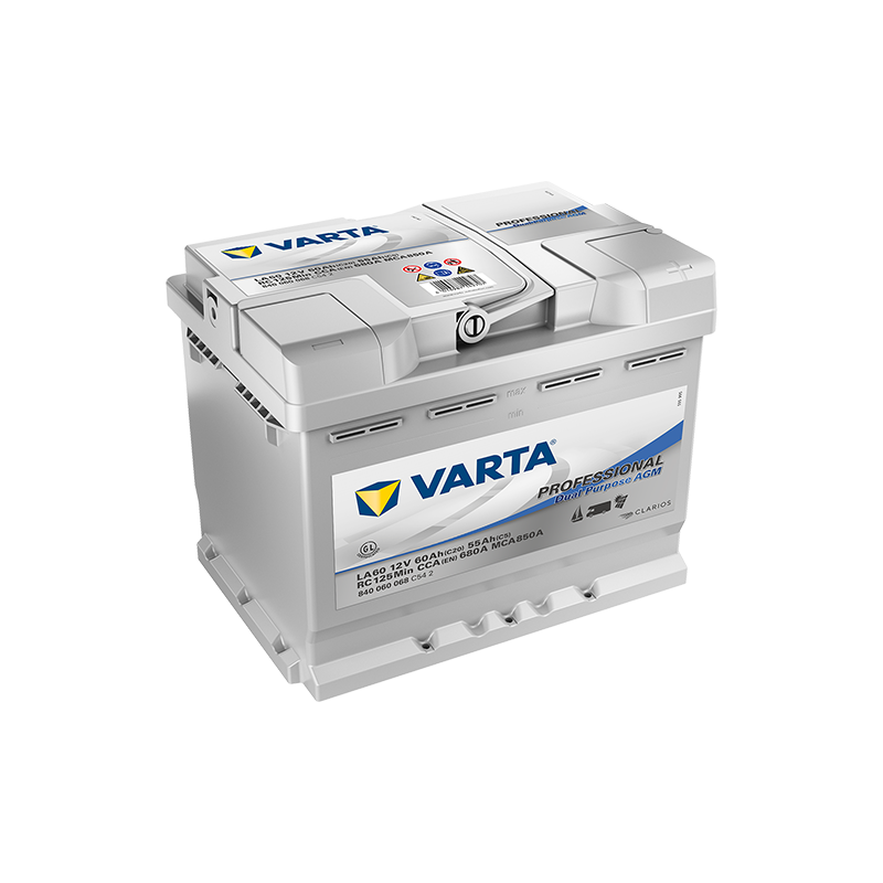 Akumulator VARTA Professional Dual Purpose AGM 60Ah