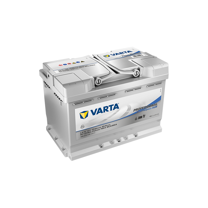 Akumulator VARTA Professional Dual Purpose AGM 70Ah