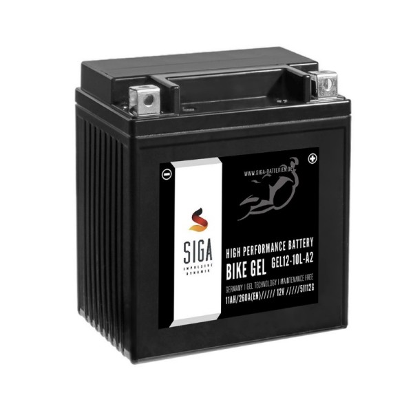 GEL Motorcycle battery 11Ah (L+)