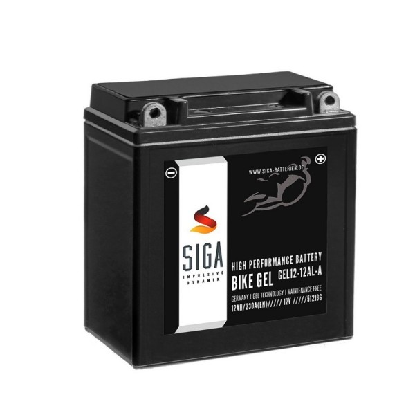 GEL Motorcycle battery 12Ah (R+)