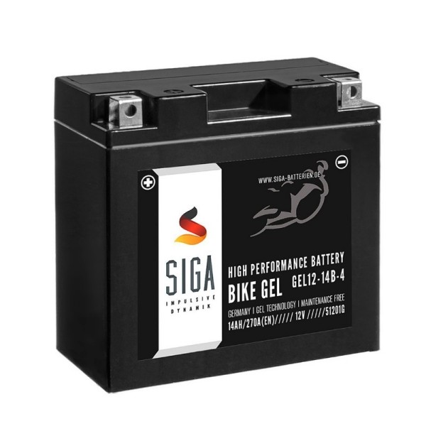 GEL Motorcycle battery  14Ah (L+)