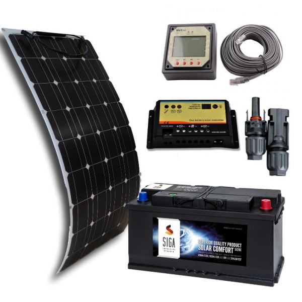 Solar kit for nautic 120 Ah