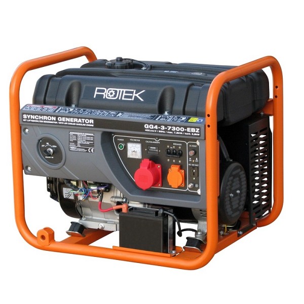 Gas generator 6300W 3-phased