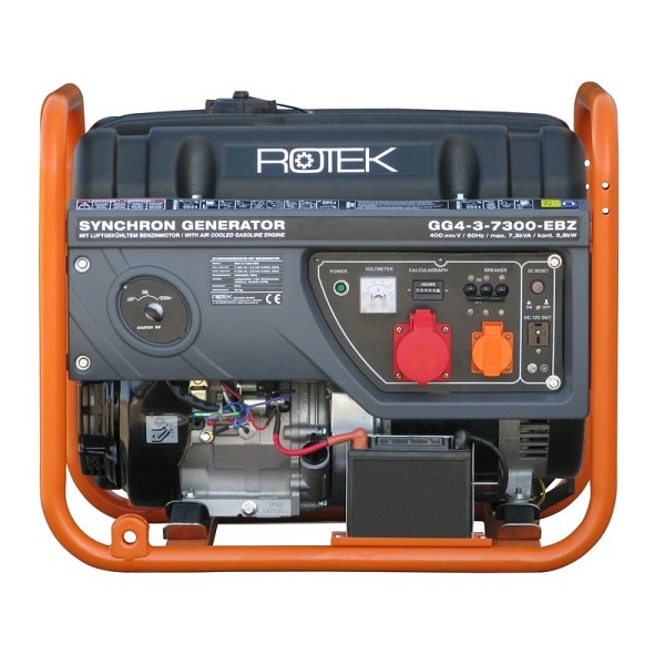 Gas generator 6300W 3-phased