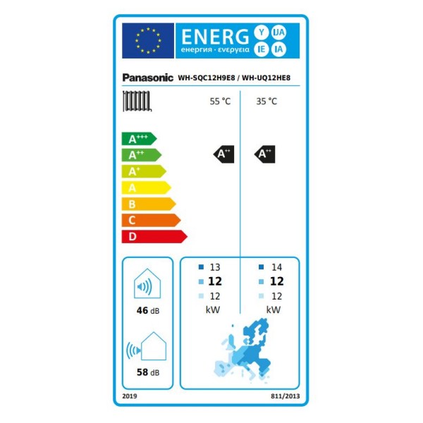 Aquarea T-CAP 12 kW Bi-bloc 3F