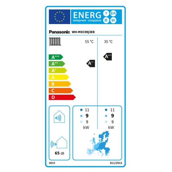 Aquarea T-CAP 9 kW MONOBLOK 3F