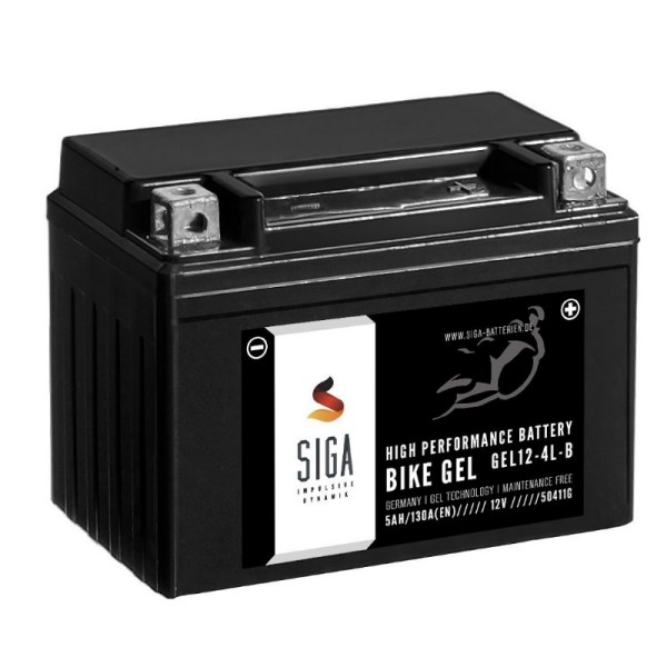 GEL Motorcycle battery 5Ah (R+) 