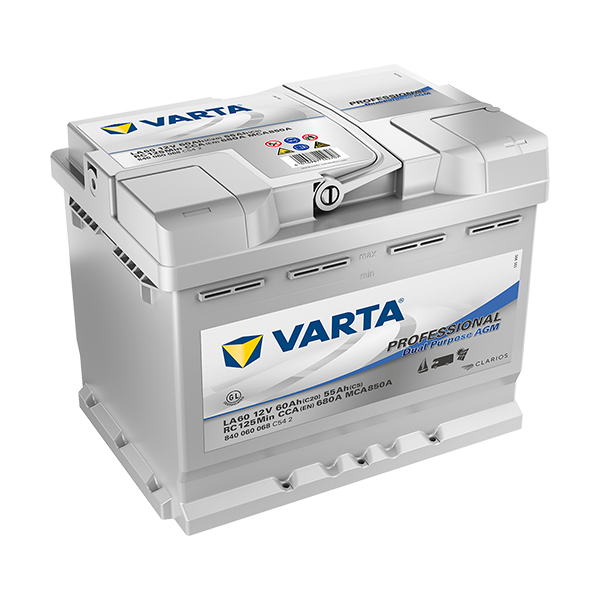 Baterija VARTA Professional Dual Purpose AGM 60Ah