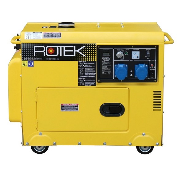 Diesel generator 6000W silent mode 1-phased