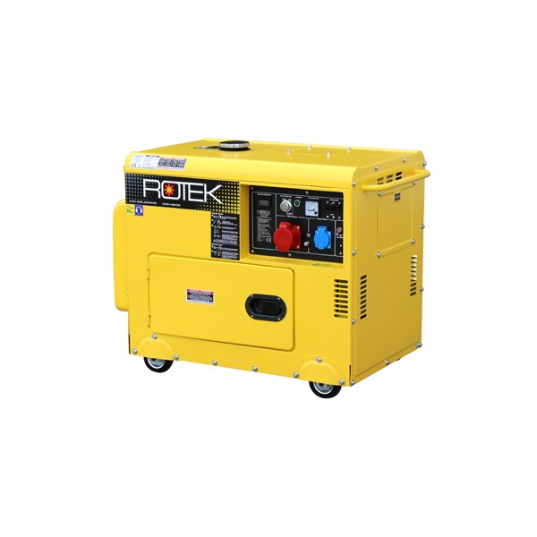 Diesel generator 5000W 3-phased with elec. starter