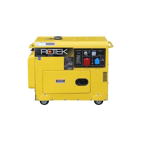 Diesel generator 5000W 3-phased with elec. starter