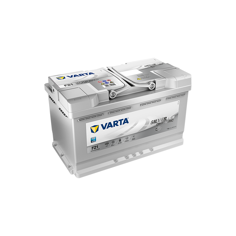 Baterija VARTA START & STOP Silver Dynamic AGM 80Ah