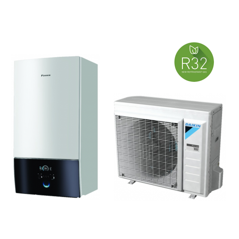 Daikin Altherma 3, 6kW brez bojlerja