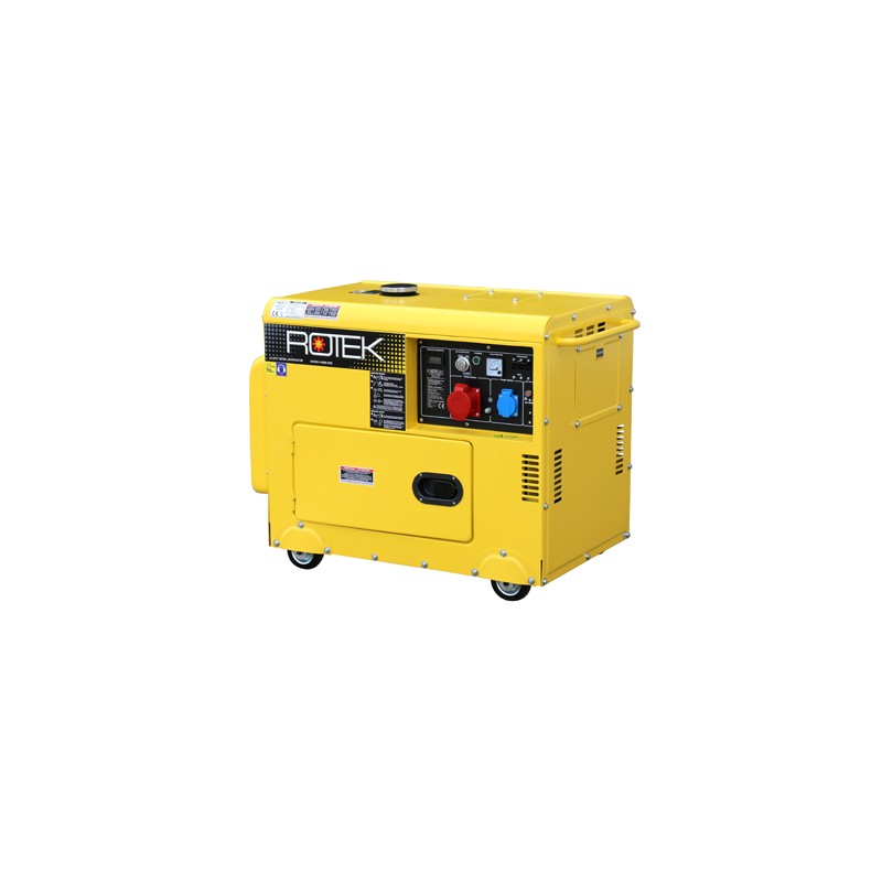 Diesel generator 5000W 3-phased with elec. starter