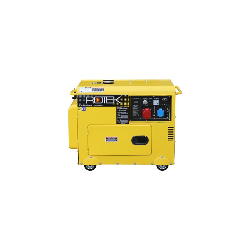 Diesel generator 5000W 3-phased with elec. starter